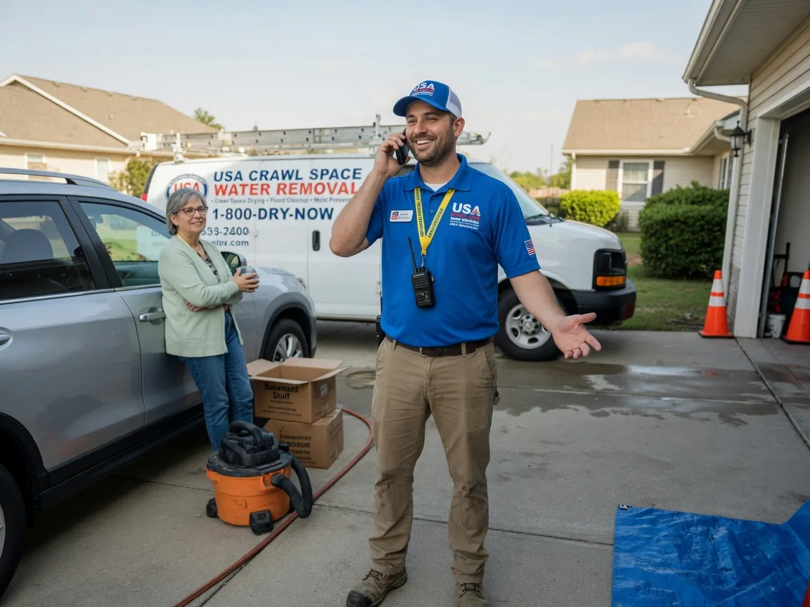 Crawl Space Water Removal Green Forest, AR FAQs